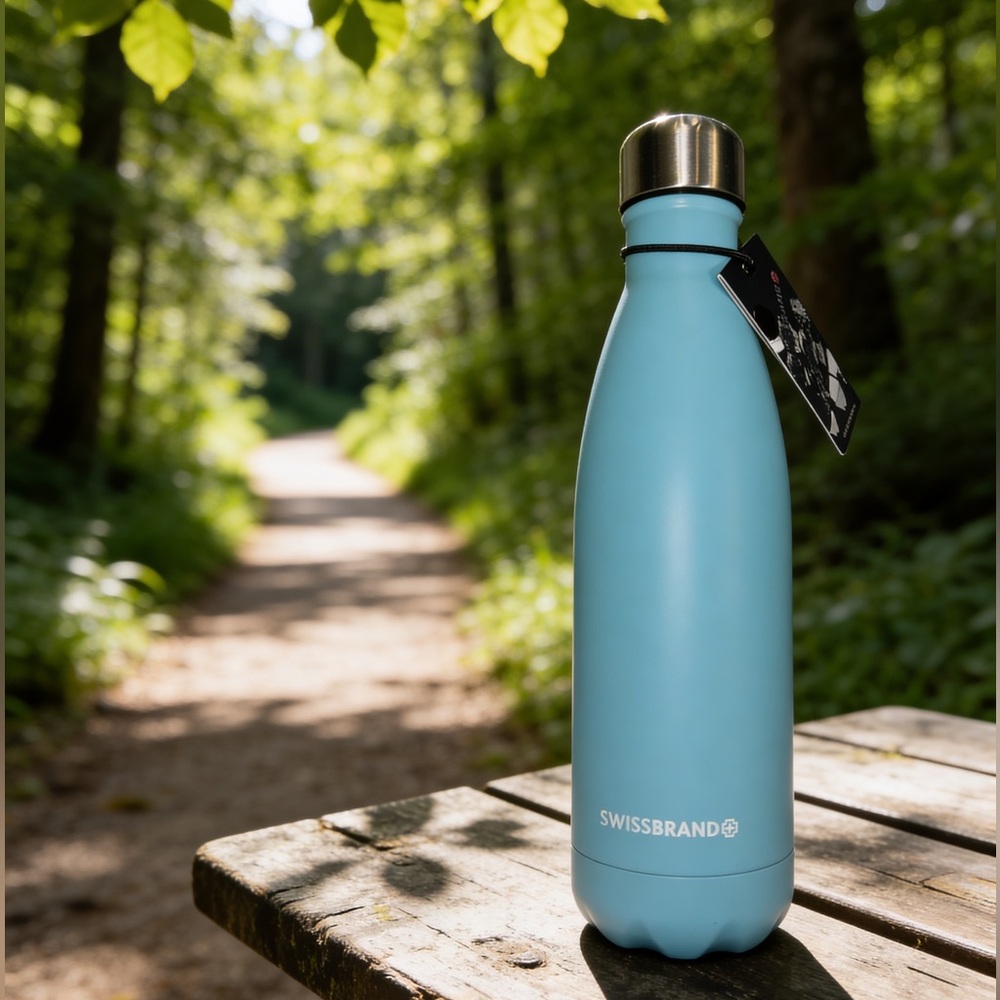 Swissbrand Island Paradise Stainless Steel Water Bottle
16.9 oz
New ~ FREE SHIP